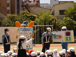 自転車教室の様子