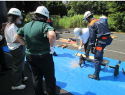 木材切断訓練の画像