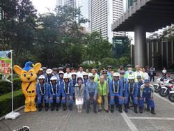 麻布警察署出動式の集合写真