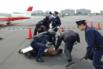 危機対応訓練写真