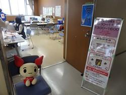 献血会場の写真