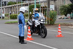 二輪車実技教室の実施状況その3