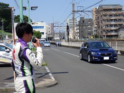 四輪車実技教室の実施状況