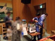 参加者にカプセルトイのプレゼント