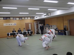 少年柔道稽古風景