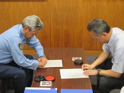 締結式の写真