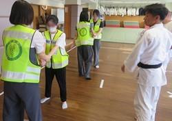 警察署一日体験の様子