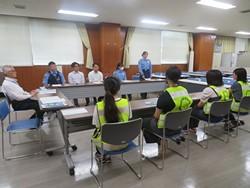 警察署一日体験の様子