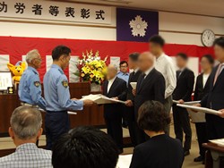 令和7年春の交通功労者等表彰式