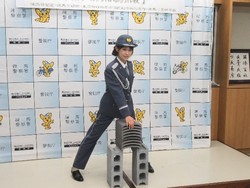 瓦割りの様子