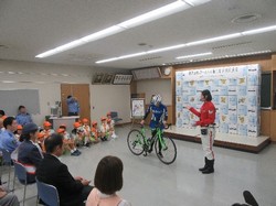 交通安全教育の様子