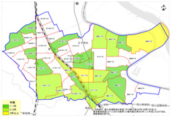 特殊詐欺発生状況の地図