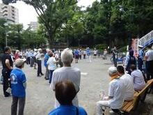 警察官が講話を実施している写真
