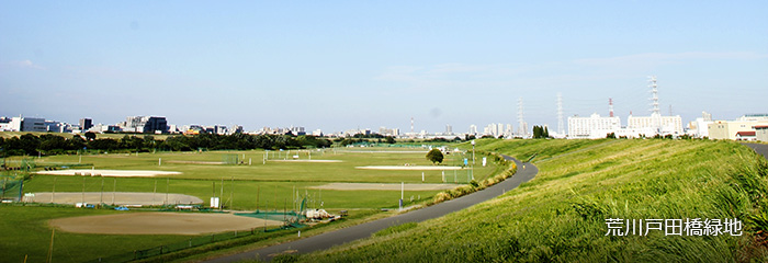 荒川戸田橋緑地