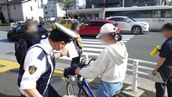 自転車交通安全キャンペーンの写真