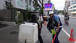 交通安全特別対策の写真