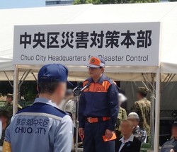 大橋署長あいさつ