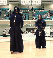 剣道の試合風景
