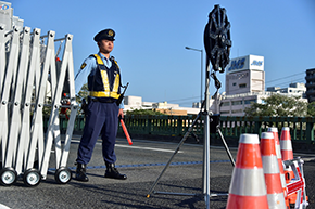 G7広島サミット警備写真