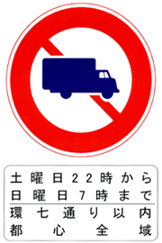 道路標識の例