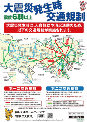 震度6弱以上の大震災が発生したら（裏）