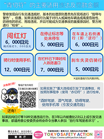 自行车也将正式适用交通反则通告制度