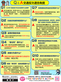 自行车也将正式适用交通反则通告制度