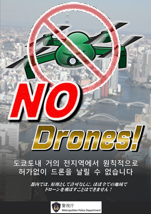 No Drones! ポスターイメージ画像
