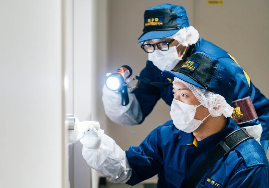 刑事警察職種画像