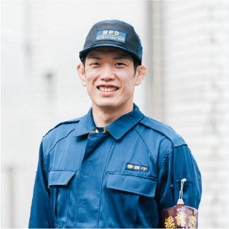 刑事警察インタビュー人物画像