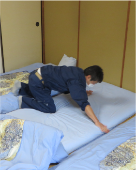 寝具の整備・リネン交換
