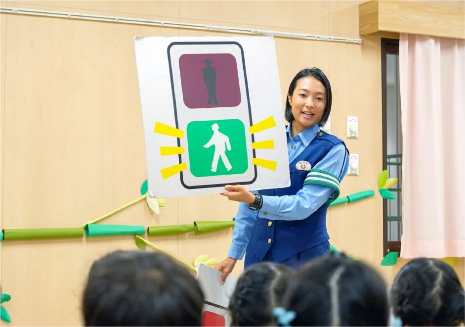 交通警察職種画像