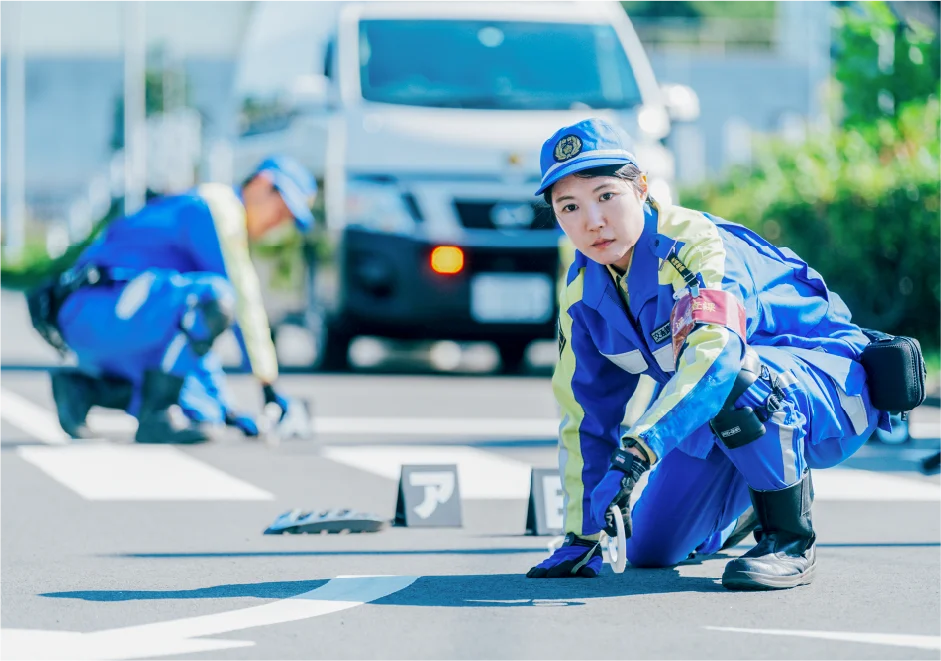 交通警察職種画像